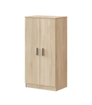 TERRA Zapatero-armario (6 baldas) Roble Canadian