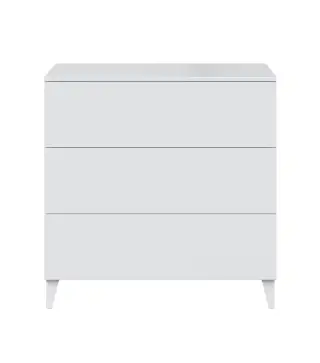DIVA Cómoda 3c + patas Blanco Brillo