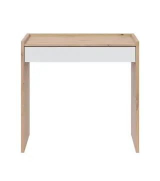 JUNIOR Mesa escritorio cajón Roble Nodi/Bl.Artik