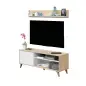 RELAX Mueble TV + estante R.Canadian/Bl.Artik