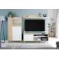 RELAX Mueble TV + estante R.Canadian/Bl.Artik