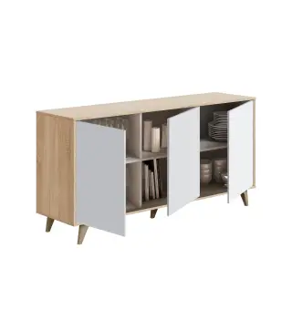 RELAX PLUS Aparador 3 puertas R.Canadian/Bl.Artik