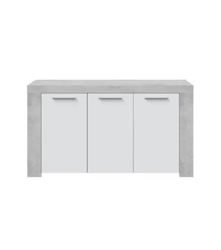 URBAN Buffet 3 puertas Cemento/ Bl. Artik