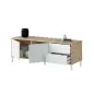 URBAN PLUS Mueble TV 2p+2c R.Canadian/Bl.Artik