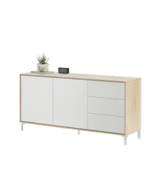 URBAN PLUS Aparador 2p + 3c R.Canadian/Bl.Artik