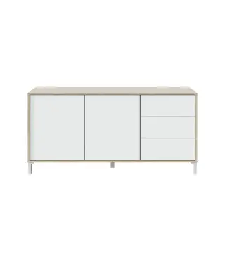 URBAN PLUS Aparador 2p + 3c R.Canadian/Bl.Artik