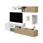 NEXO PLUS Salón TV Roble Nodi/Bl.Artik