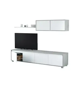 HOME Salón TV Cemento/ Bl. Artik