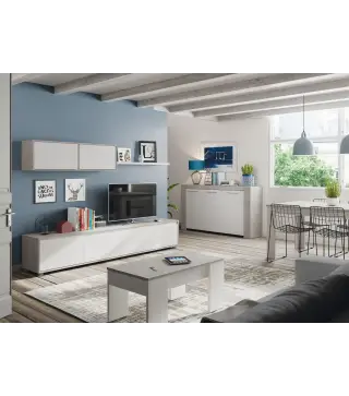 HOME Salón TV Cemento/ Bl. Artik