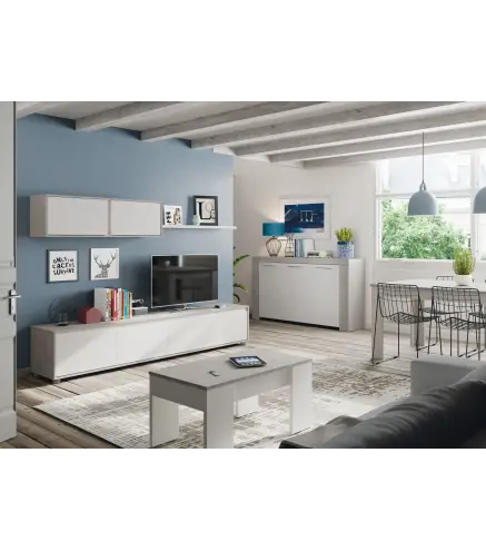 HOME Salón TV Cemento/ Bl. Artik