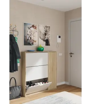 MATT Zapatero 4 puertas (30 pares) R.Canadian/Blanco