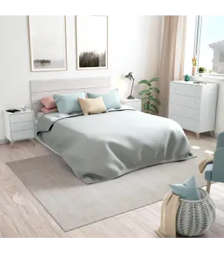 DREAMS Cabezal + 2 mesitas (3C) Bl.Artik/Bl.Velho