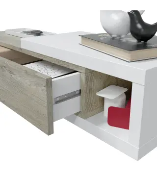 ENZO Recibidor 1c + espejo R. Alaska/Bl. Artik