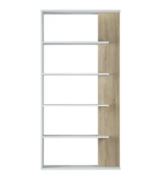 LORAS Estanteria Blanco Artik/Roble Canadian