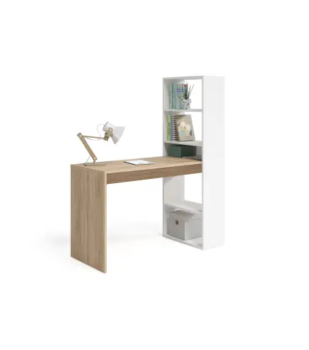 GIO PLUS Mesa + estanteria Bl.Artik/R.Canadian