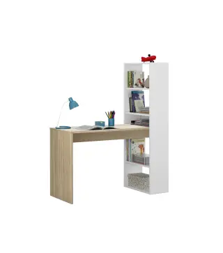 GIO PLUS Mesa + estanteria Bl.Artik/R.Canadian