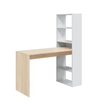 GIO PLUS Mesa + estanteria Bl.Artik/R.Canadian