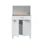 FAST Mueble auxiliar cocina 2P+1C Bl.Artik/R.Canadian