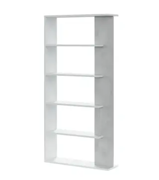 LORAS Estantería Bl.Artik/Cemento