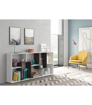 KAWA Estanteria Blanco Artik/Oxido