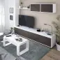 HOME Salón TV Blanco Artik/Oxido
