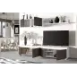 HOME Salón TV Blanco Artik/Oxido