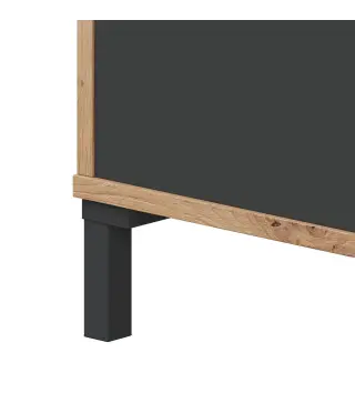 URBAN PLUS Mesa de centro auxiliar R.Nodi/Gris Antracita