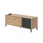 URBAN PLUS Mueble TV 2p+2c R.Nodi/Gris Antracita