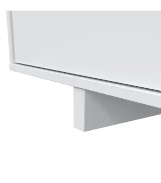 VARYS Salón TV Bl.Brillo/Gris Gu