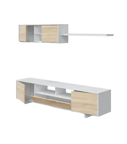 VARYS Salón TV Bl.Brillo/R.Canadian