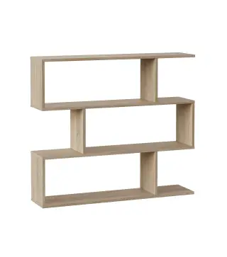 DANERYS Estantería baja Roble Canadian