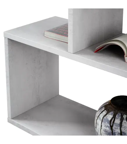 DANERYS Estantería baja Cemento