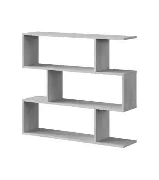 DANERYS Estantería baja Cemento