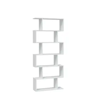 DANERYS Estantería alta Blanco Brillo