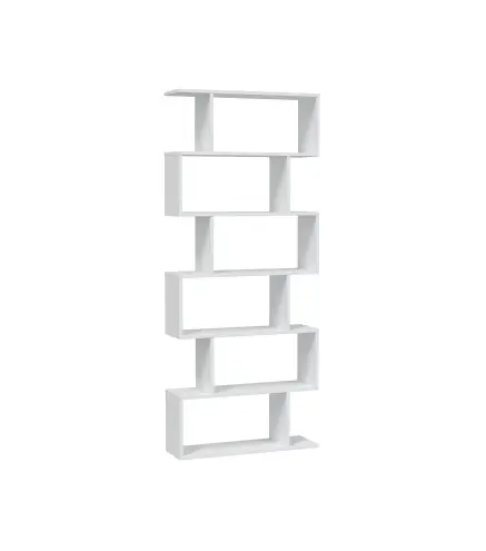 DANERYS Estantería alta Blanco Brillo