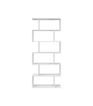 DANERYS Estantería alta Blanco Brillo