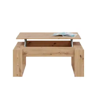 URBAN Mesa centro elevable Roble Nodi