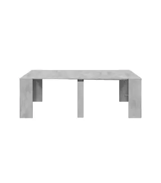 FUNZIONALE CONSOLA comedor 90x50-237 EXTENSIBLE Cemento