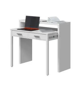 TYRION Escritorio desplazable Blanco Artik