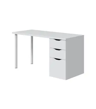 SANSA Mesa despacho (reversible) Blanco Artik