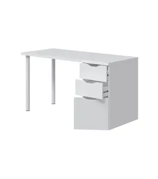 SANSA Mesa despacho (reversible) Blanco Artik