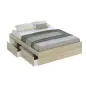 BED Cama 150 con 4 cajones (para somier de 190x150) Roble Canadian