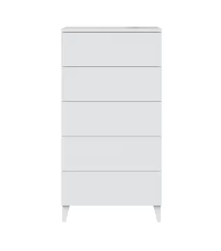 DIVA Cómoda 5c Blanco Brillo
