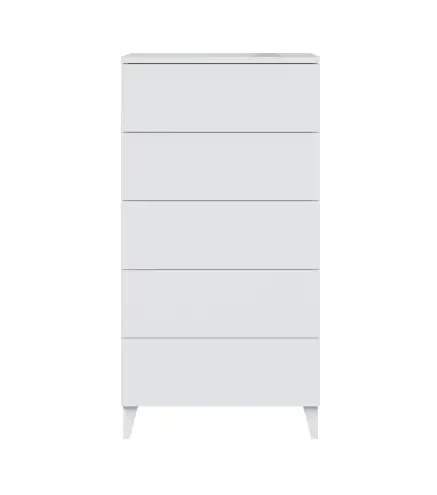 DIVA Cómoda 5c Blanco Brillo