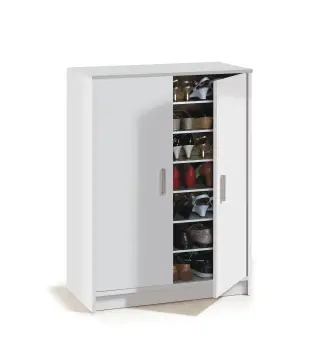 LISS Zapatero-armario Blanco