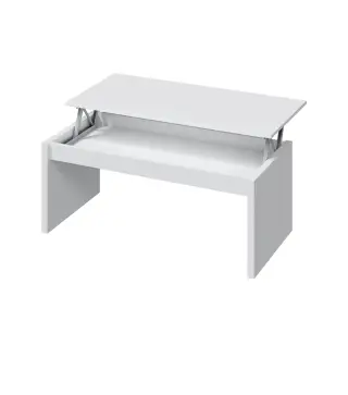 ATTUALE Mesa centro elevable Blanco Brillo