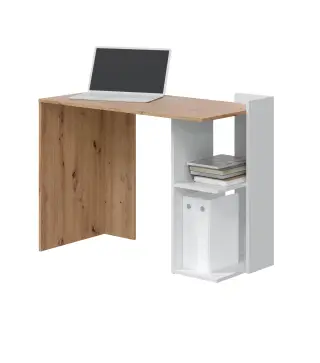 KENIA Mesa escritorio - (reversible) R.Nodi/Bl.Artik