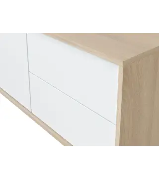 URBAN PLUS Mueble TV 2p+2c R.Canadian/Bl.Artik