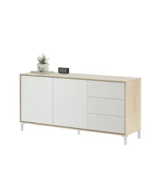 URBAN PLUS Aparador 2p + 3c R.Canadian/Bl.Artik