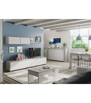 HOME Salón TV Cemento/ Bl. Artik